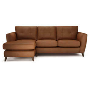 Lounge Company Holly Chaise Left Hand Unit - Leather